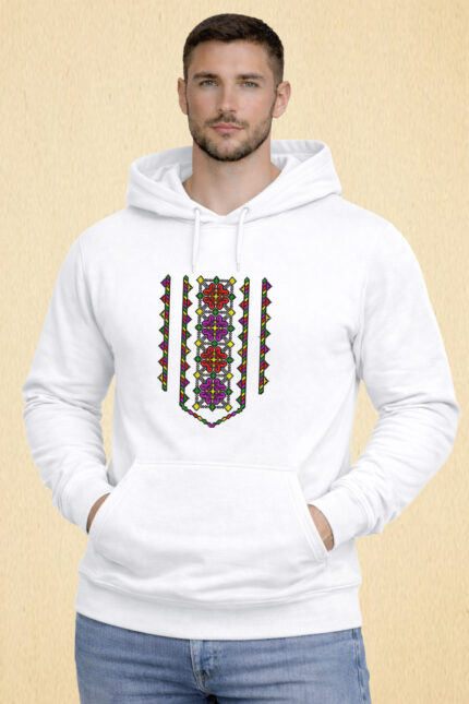 Мъжки суичер Цветна розета