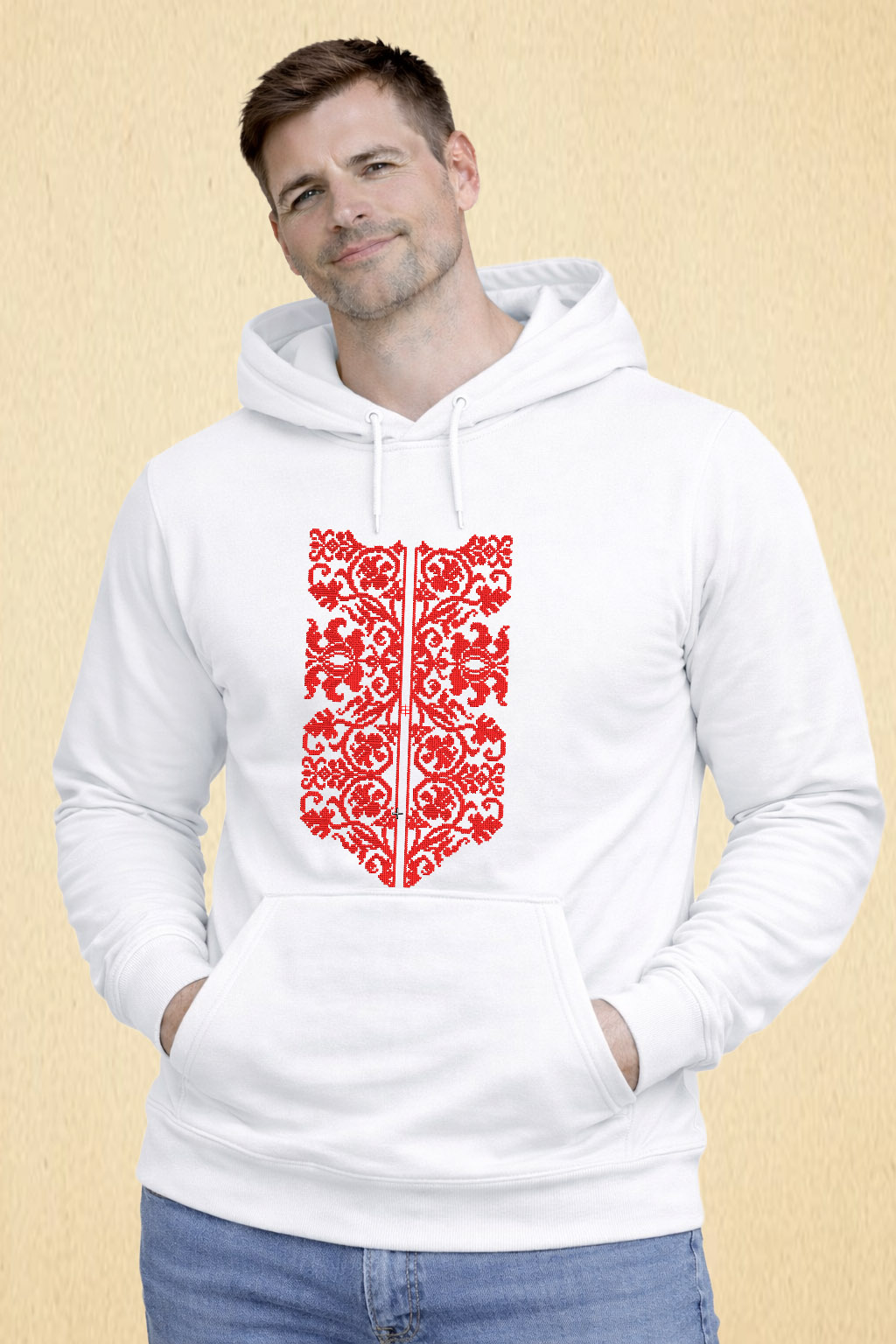 Мъжки суичер Царска шевица Мъжки суичер Царска шевица - Image 1