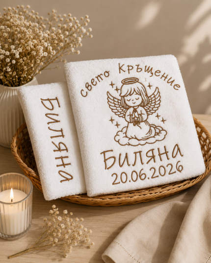 Комплект хавлиени кърпи Светото кръщене