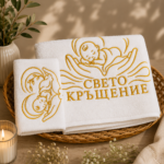 Комплект хавлиени кърпи Светото кръщене